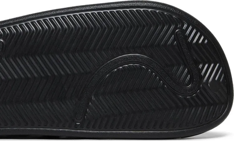 Adidas Adilette Clog Sandals 'Black Silver', black