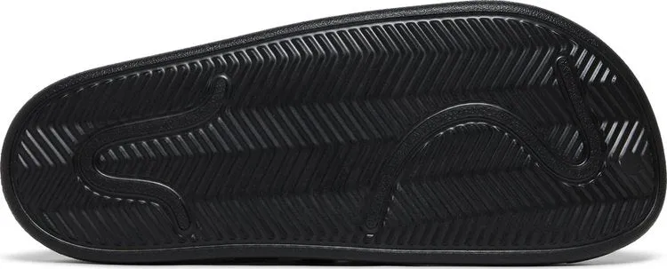 Adidas Adilette Clog Sandals 'Black Silver', black