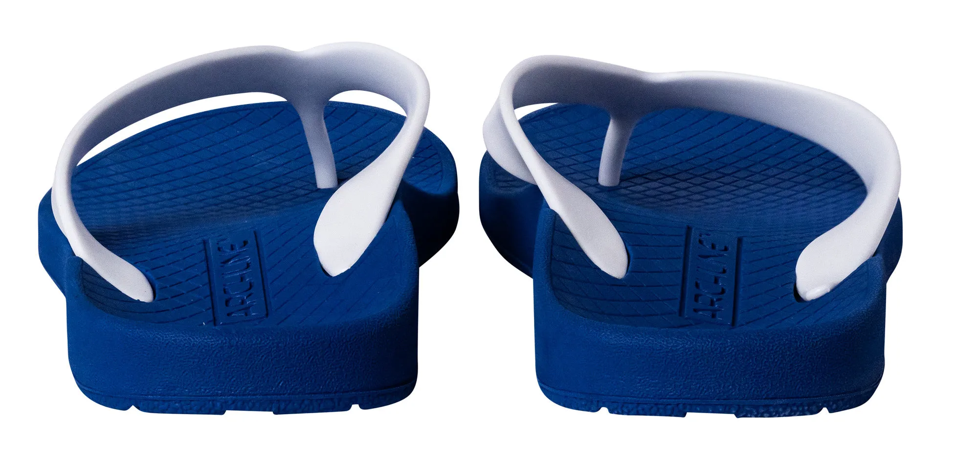 Archline Balance Orthotic Thongs - Blue/White