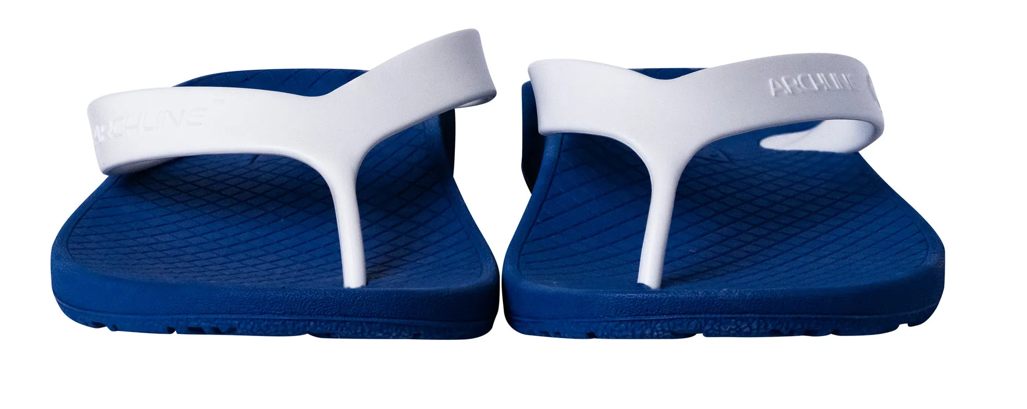 Archline Balance Orthotic Thongs - Blue/White