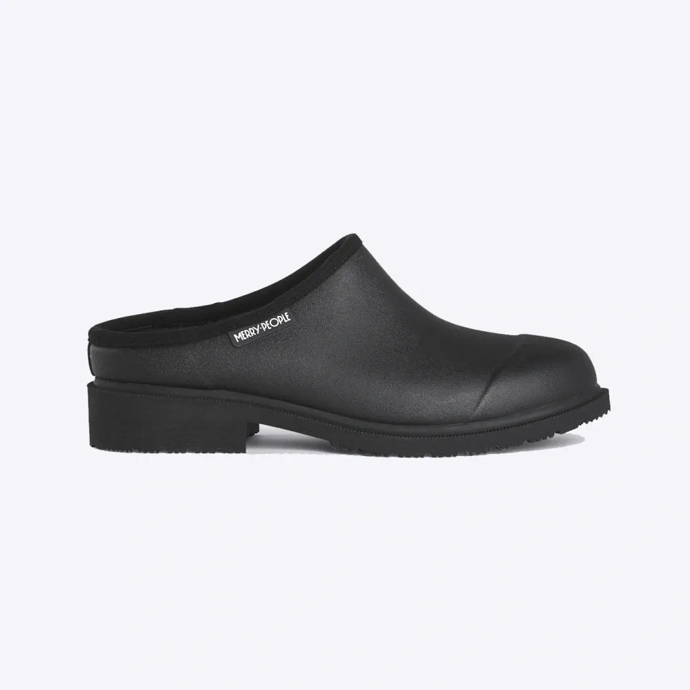 Billie Clog // Black & Black