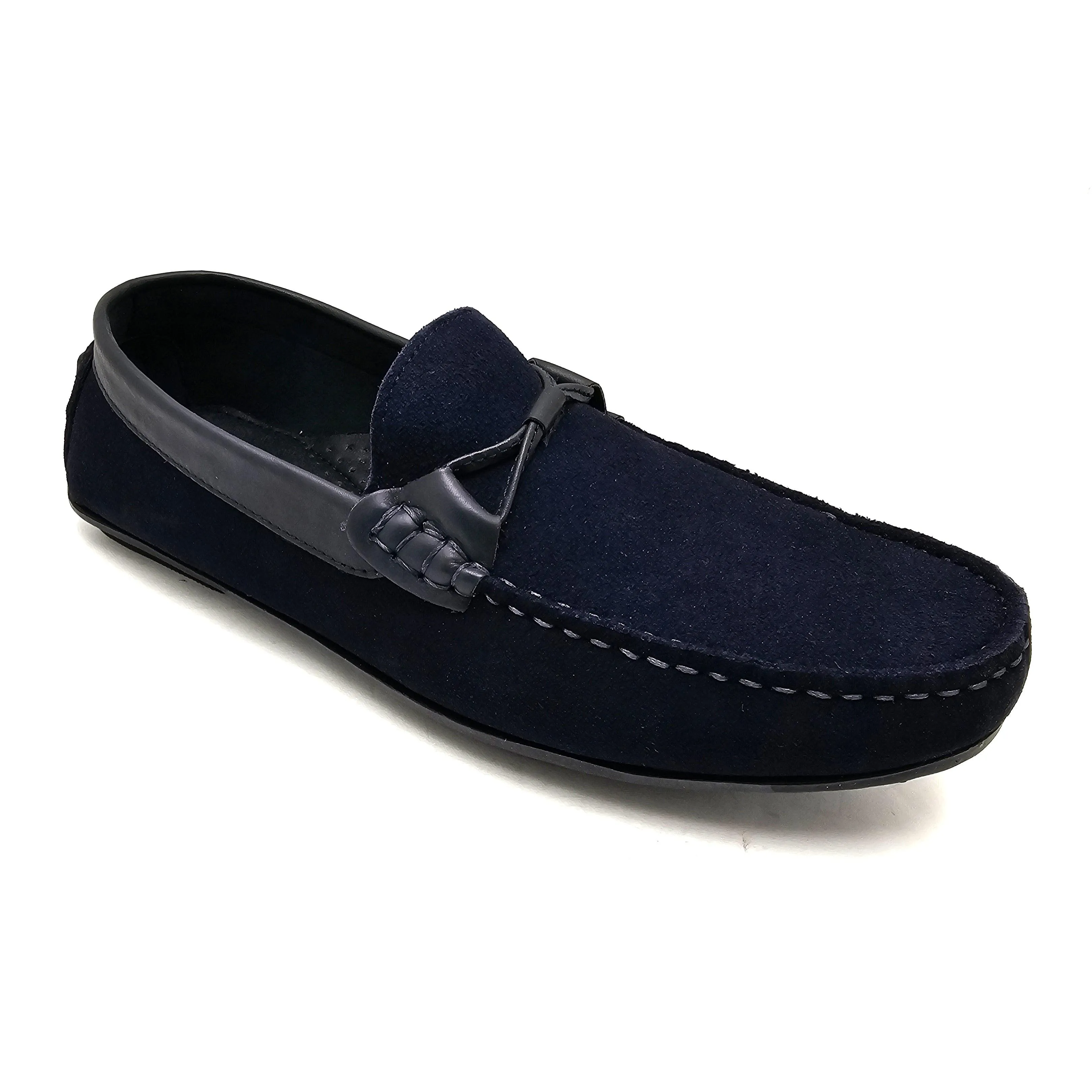 Blue Nubic Casual Loafer