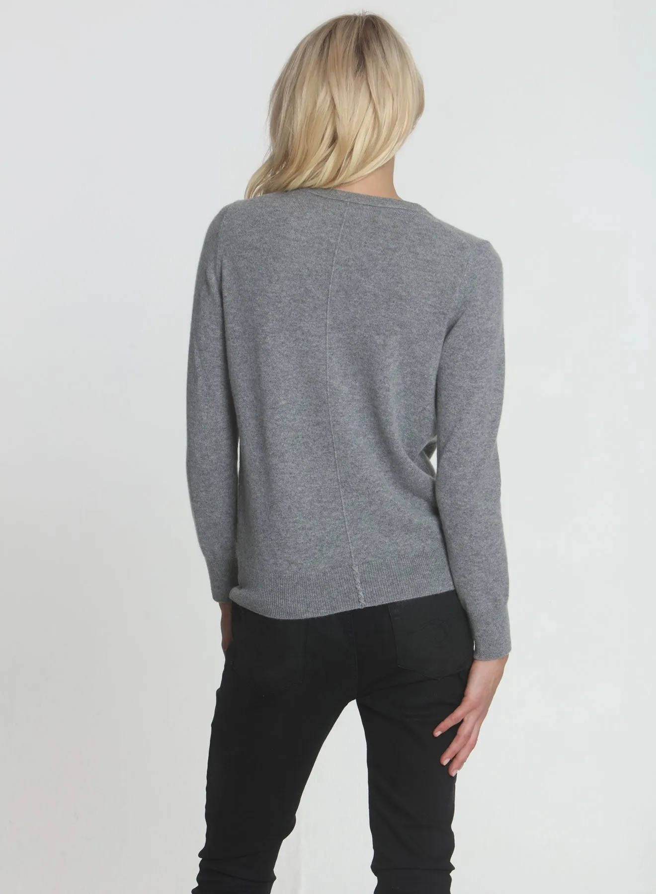 CORE Cashmere Crew - Grey