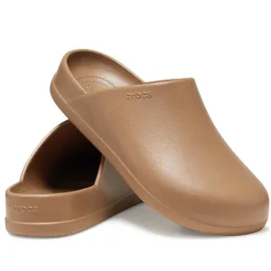 Crocs - Dylan Clog Tan Sepia Leather Look Mule