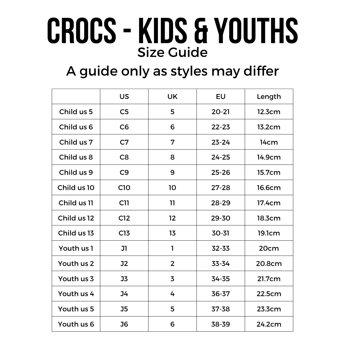 Crocs Kids - Youths Classic Clog K Cow Print White Sandals