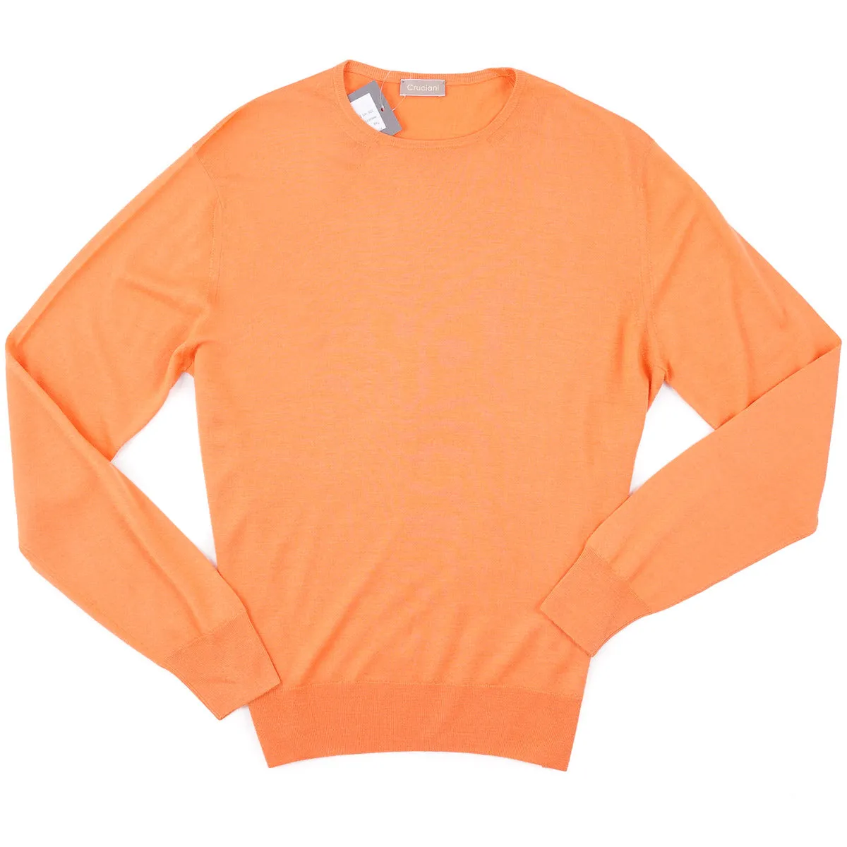 Cruciani Lightweight Cashmere-Silk Sweater