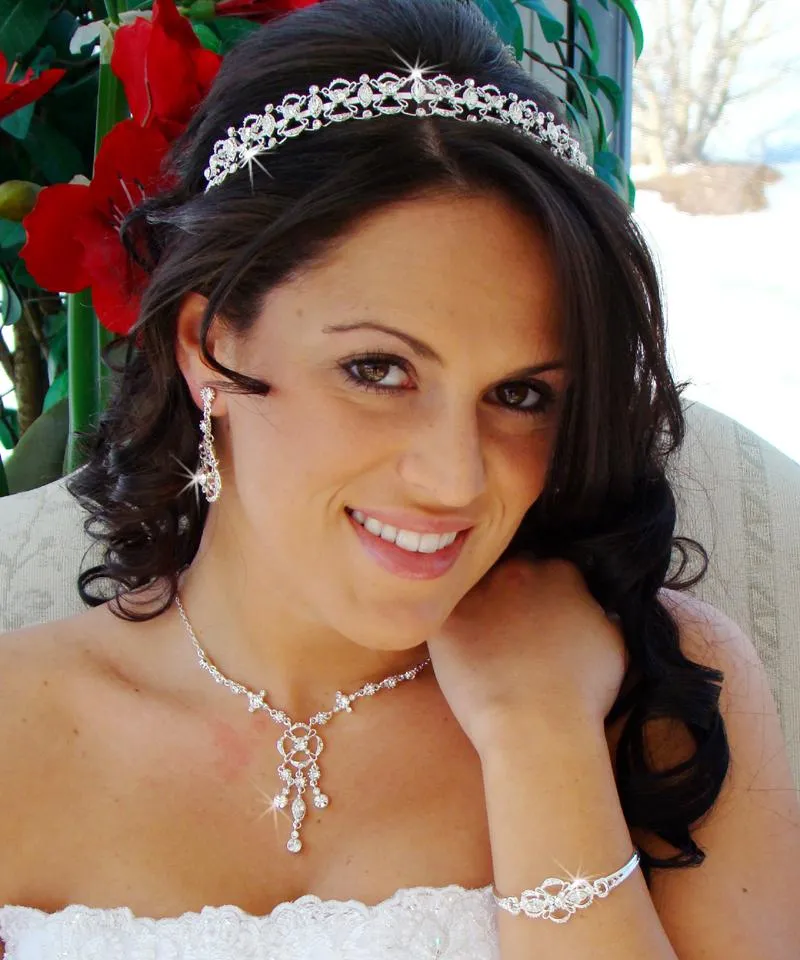 Crystal Encrusted Bridal Headband