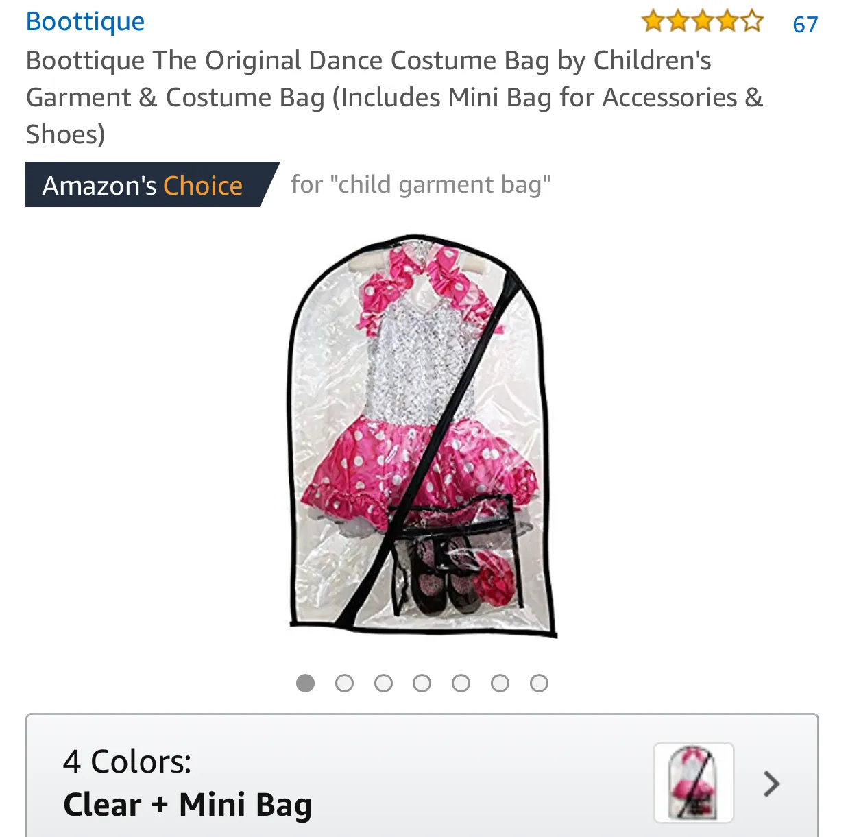 Dance Costume Bag™ (Includes Mini Bag)