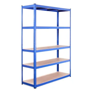 Garage Shelving Units - 71" H x 47" L x 16" W - Heavy Duty Racking - Shelves for Storage