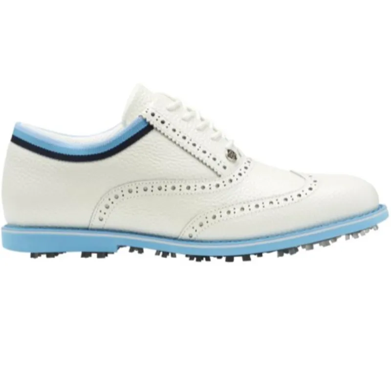 G/FORE Grosgrain Gallivanter Golf Shoe - Snow/Tulum