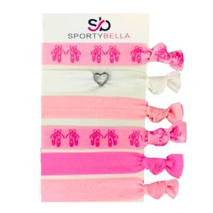 Girls Dance Hair Ties Set