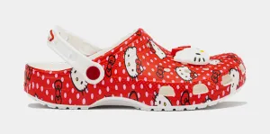 Hello Kitty Classic Clog Preschool/Grade School Sandals (Red)