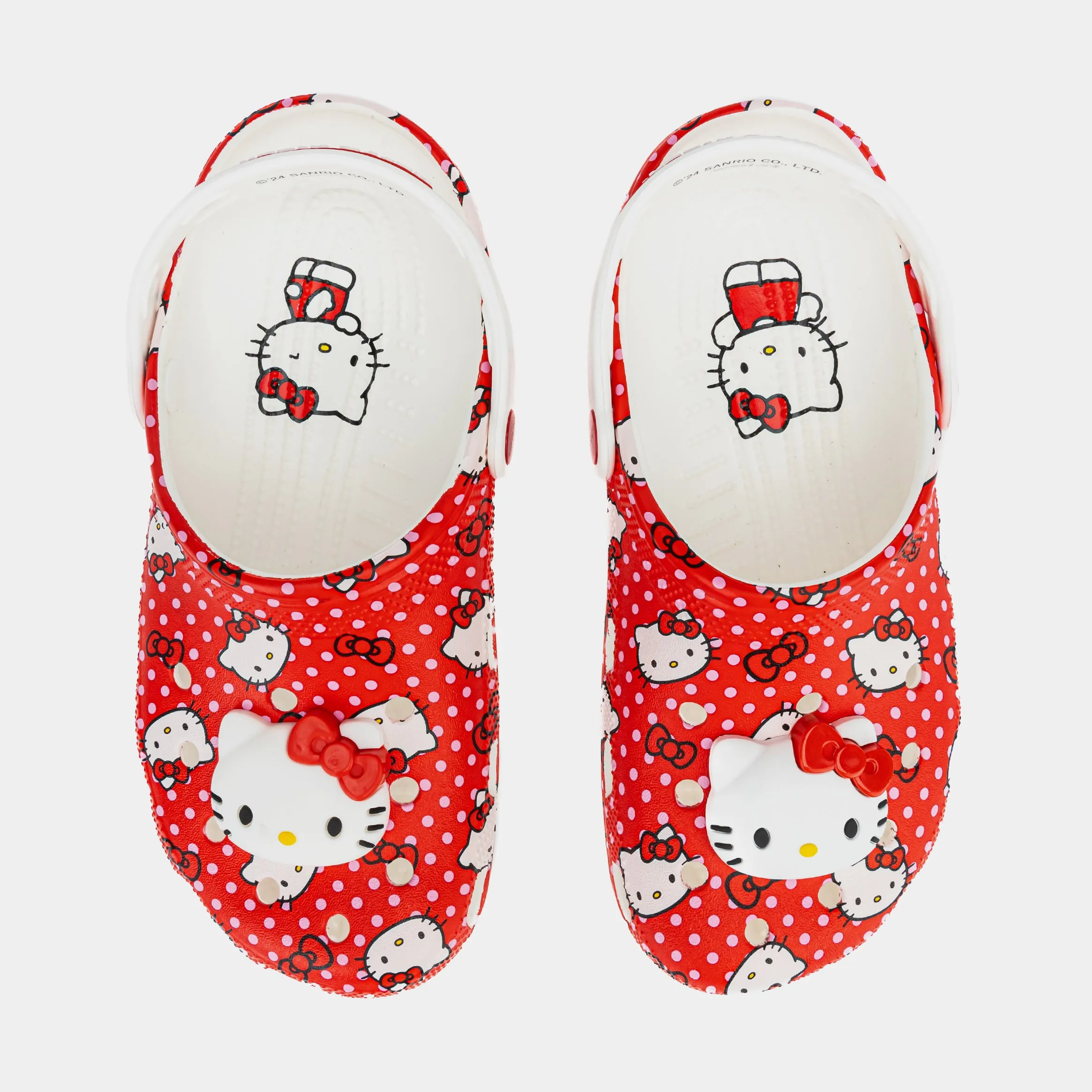 Hello Kitty Classic Clog Preschool/Grade School Sandals (Red)