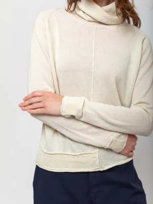 High Neck Pullover - Cashmere & Silk