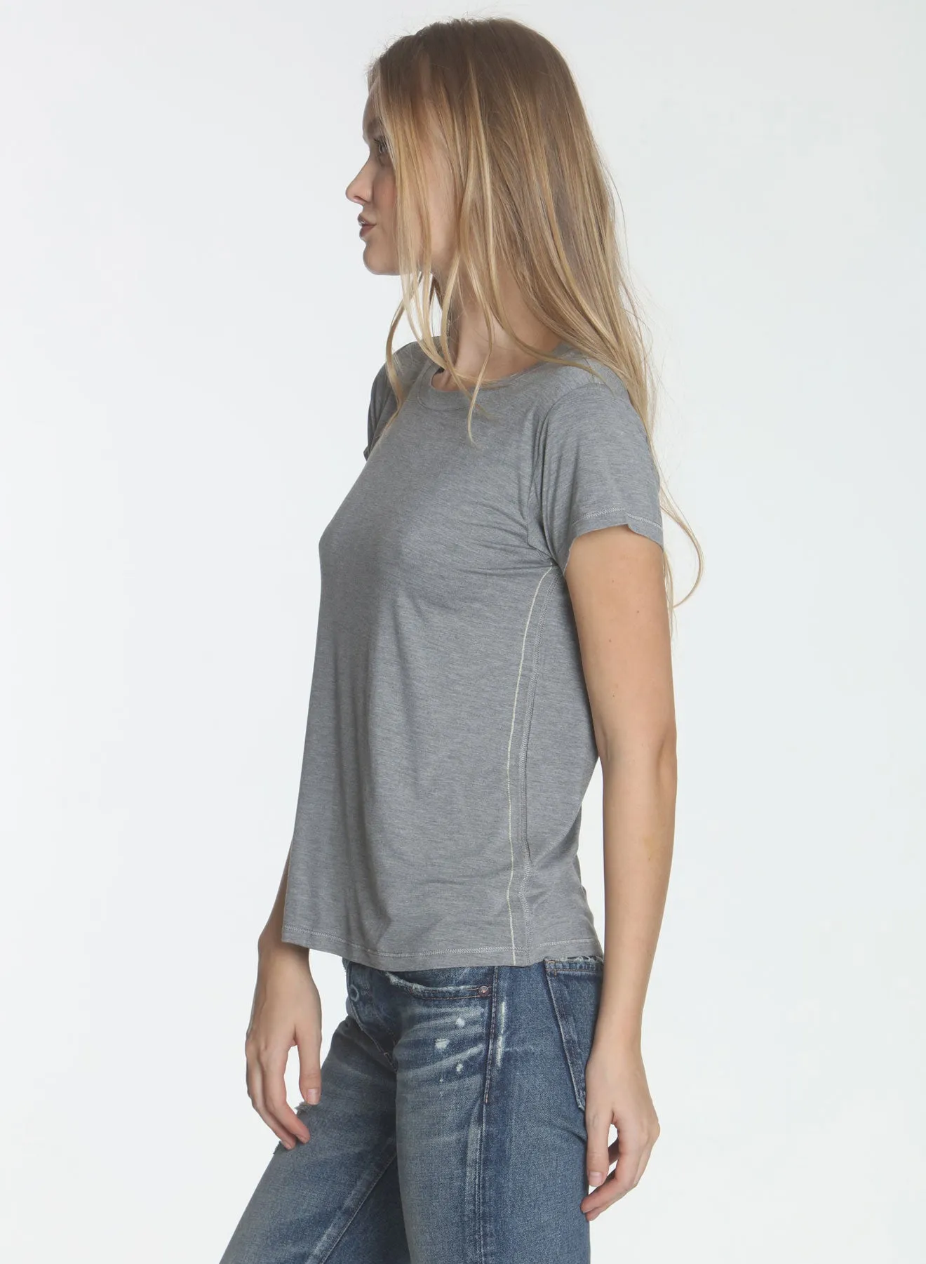 Kate Classic Crew - Grey