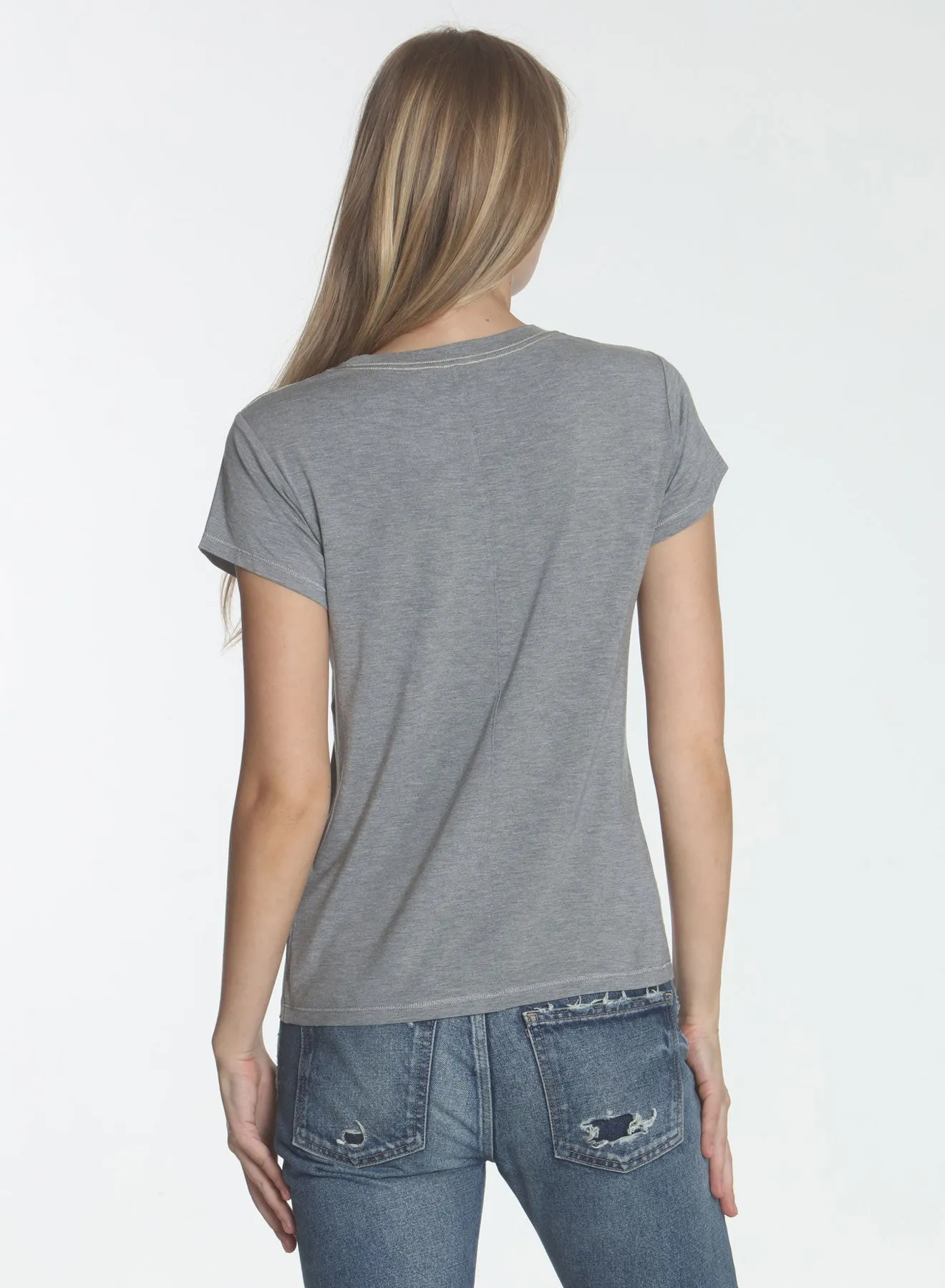 Kate Classic Crew - Grey