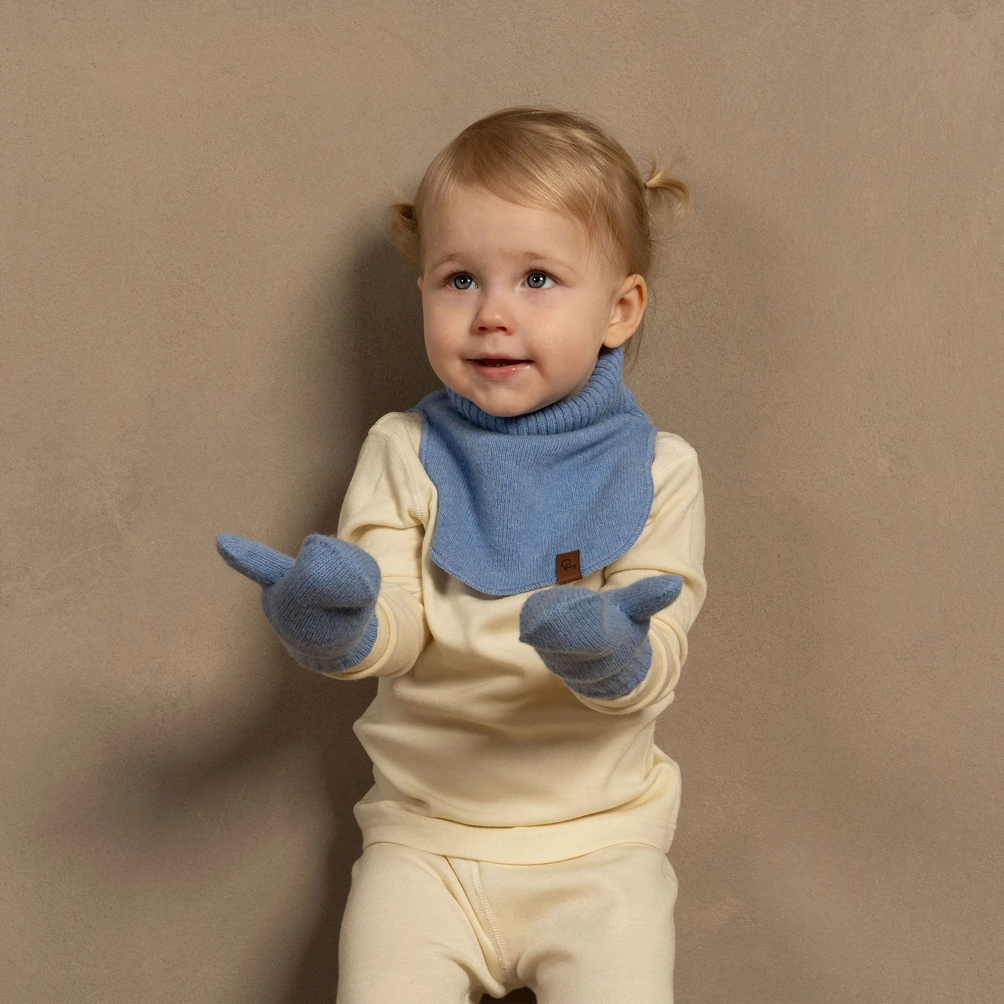 Kids' Knit Dickie Cashmere Blend