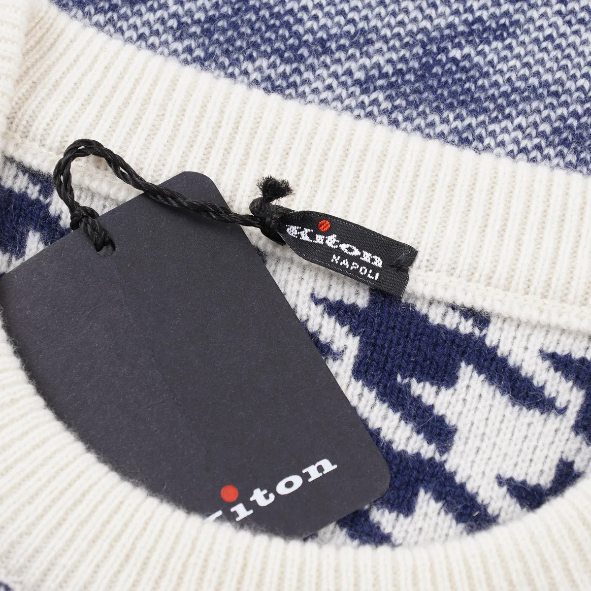 Kiton Plush Knit Cashmere Sweater