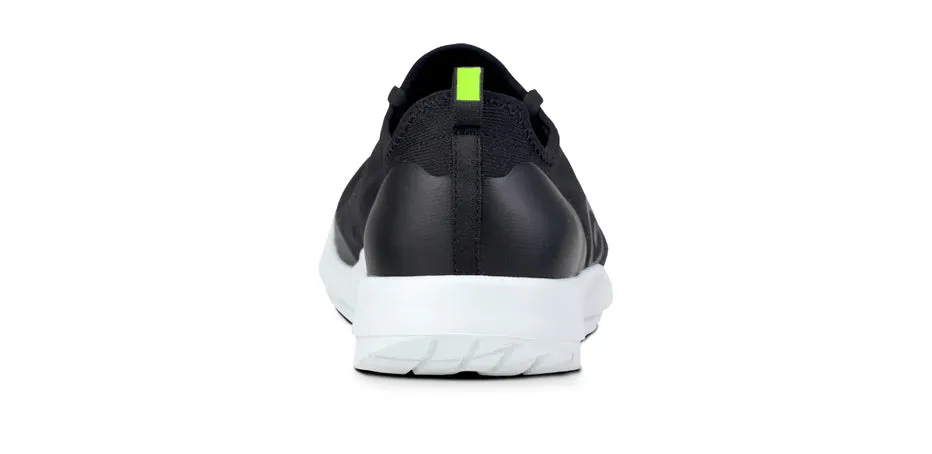 MEN'S OOFOS OOMG SPORT LS LOW SHOE | WHITE / BLACK