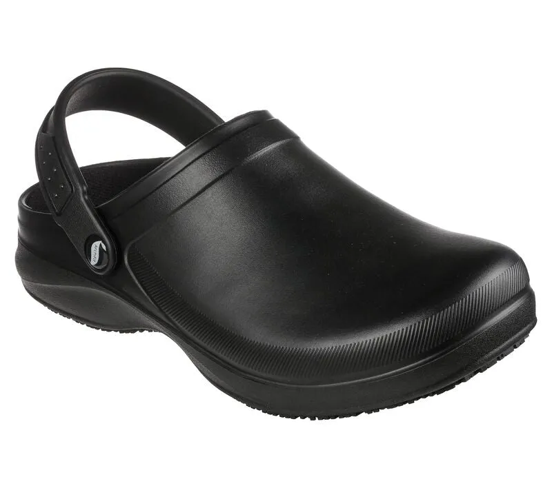 Mens Work Clog Skechers Black Arch Fit Kitchen 200092EC BLK sale