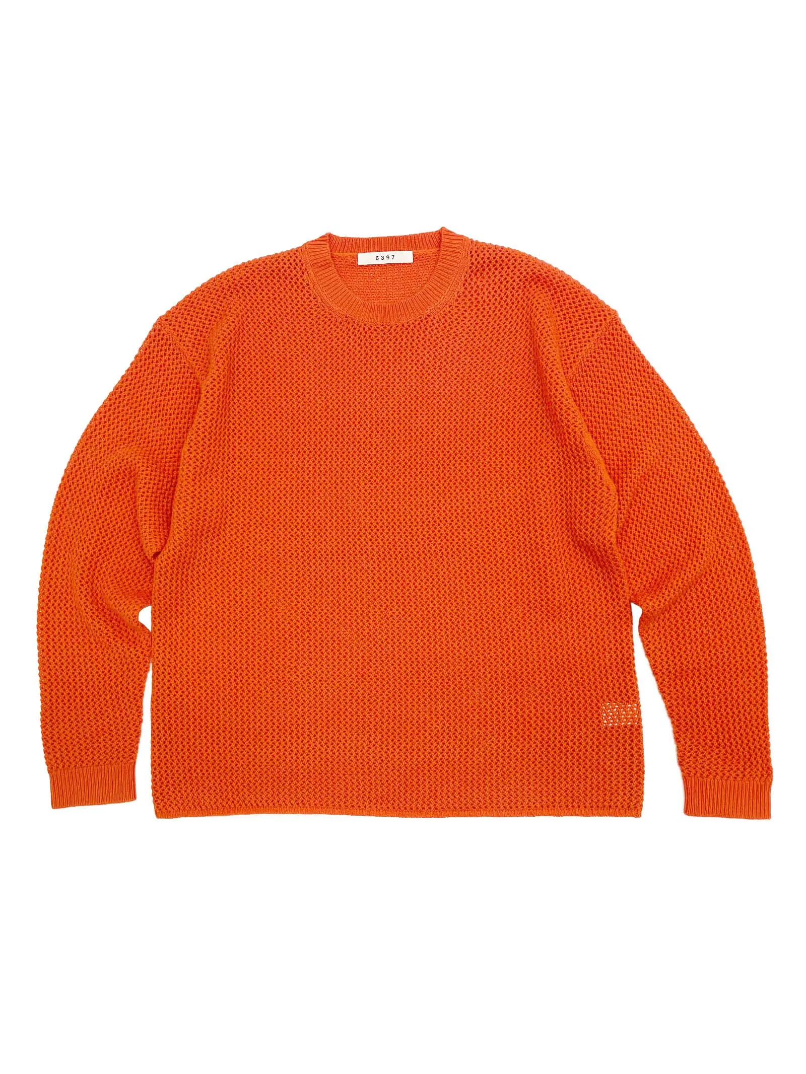 Mesh Crew in Orange Red