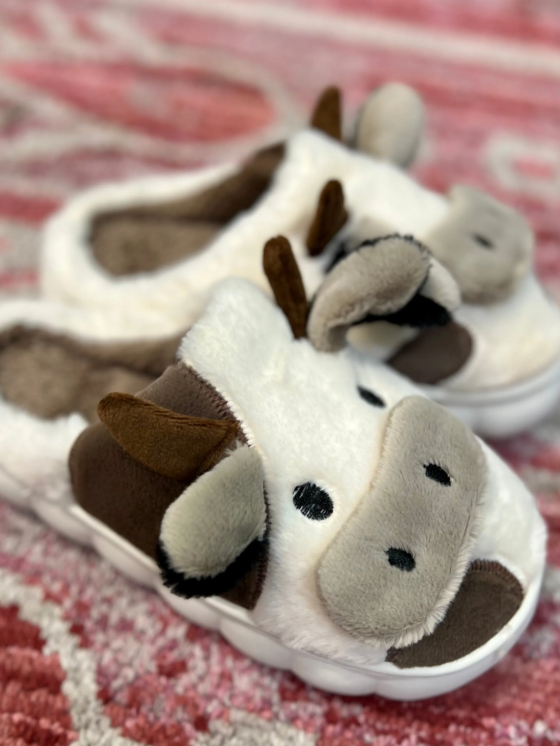 Mooving Around the House Slippers