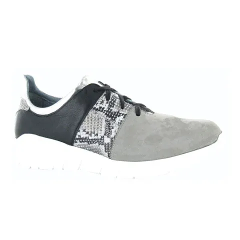 Naot Buzz Sneaker (Women) - Gray/Gray/Silver/Black