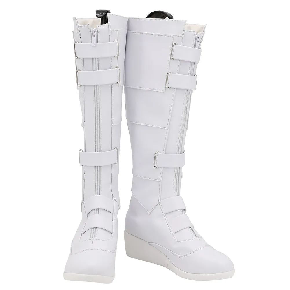 Natasha Romanoff Boots Halloween Costumes Accessory Cosplay Shoes