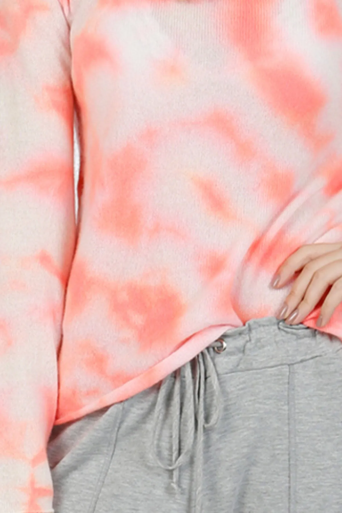 Places to Go Tie Dye Cashmere Crewneck Sweater | Happy Colors