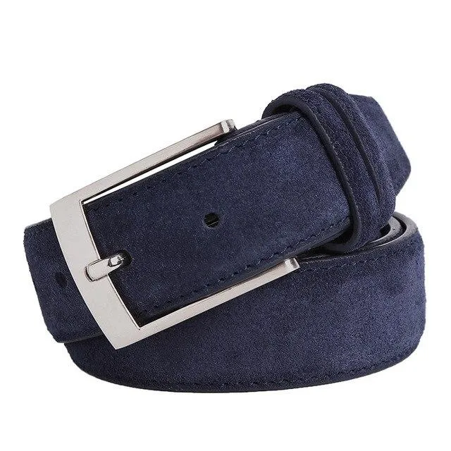 Premium Velour Leather Belt