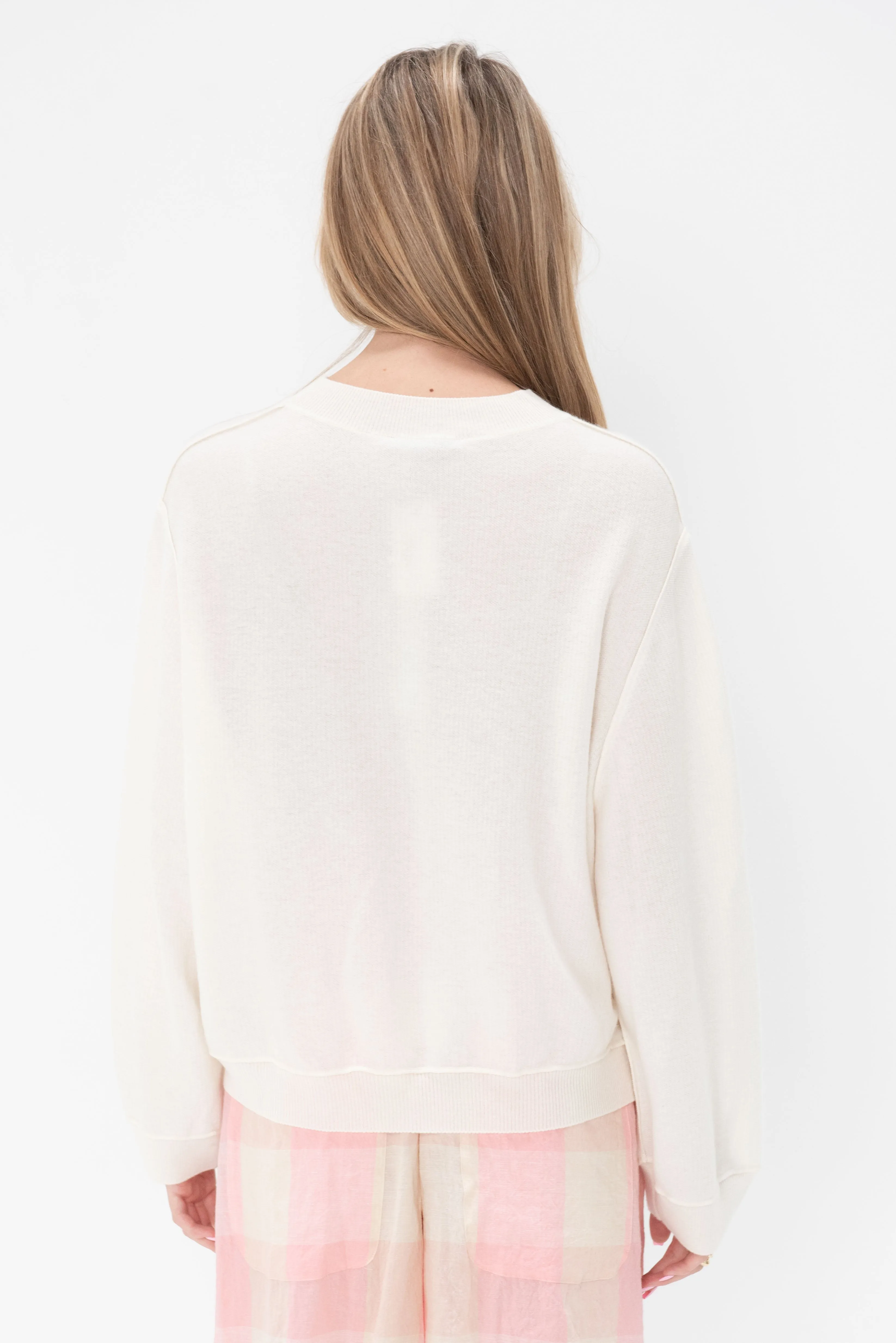 Regular Rounded Neck Sweater