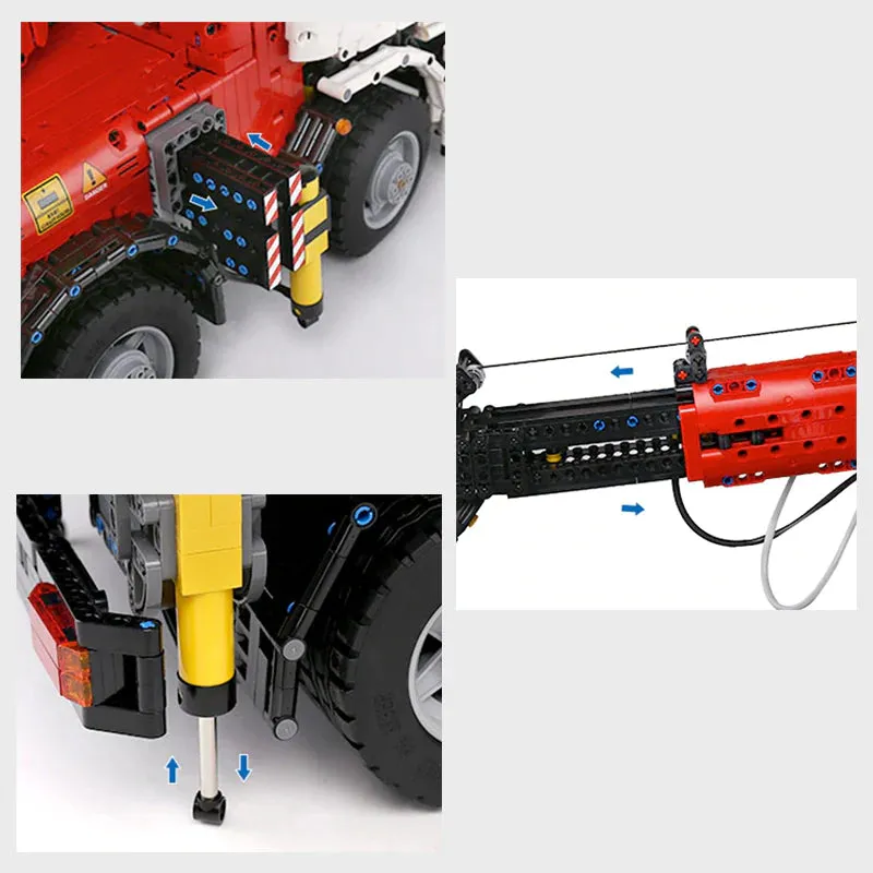 REMOTE CONTROLLED CRANE TRUCK | 8238PCS