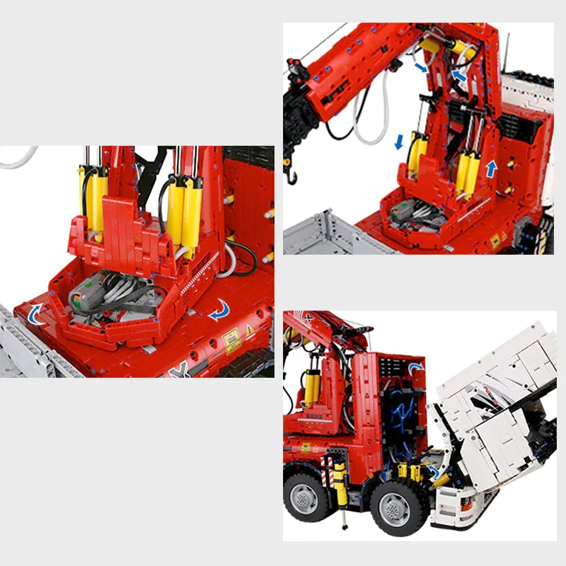 REMOTE CONTROLLED CRANE TRUCK | 8238PCS