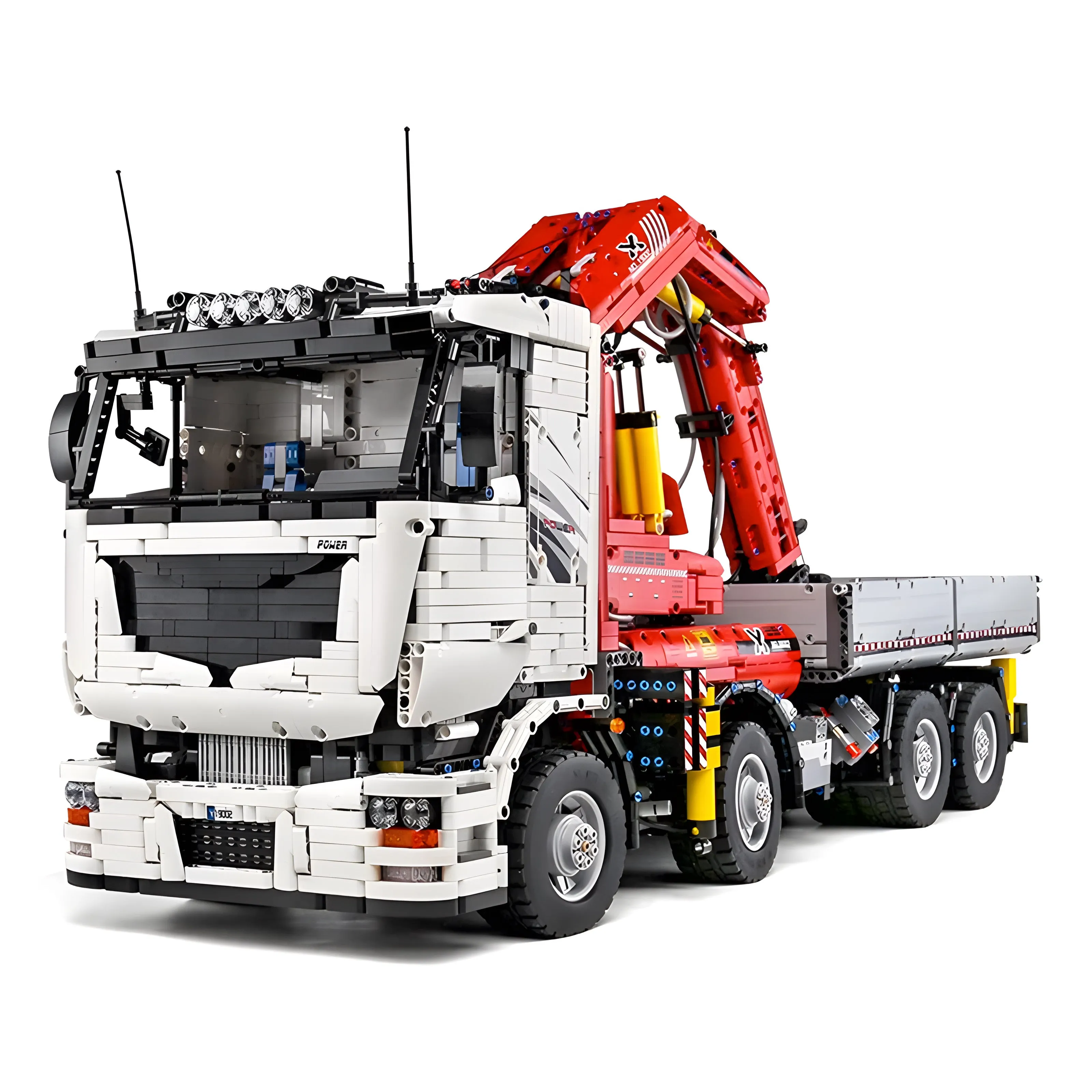 REMOTE CONTROLLED CRANE TRUCK | 8238PCS