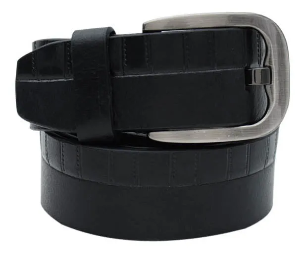 RL Embossed Casual Mens Leather Belt