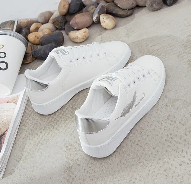 SH276 - Casual White Sneaker Shoes