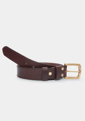 Sirplus x Tanner Bates Brown Leather Belt