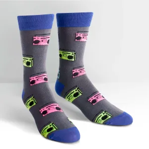 Sock It To Me Men's Crew Socks - Pump It Up