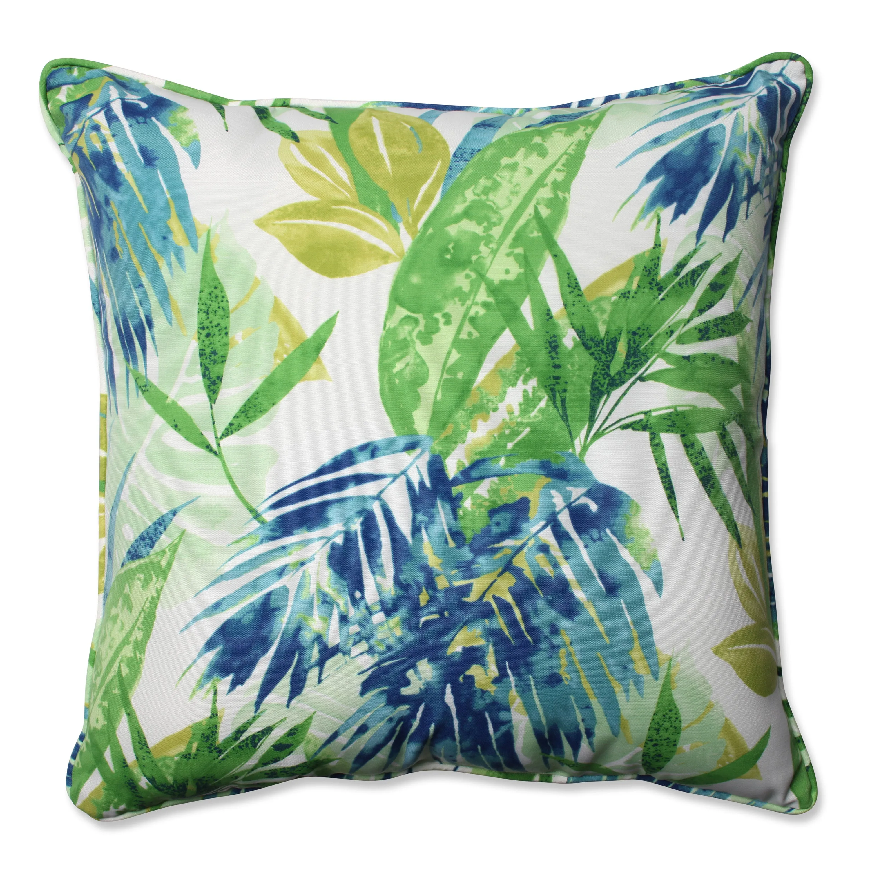 Soleil Blue/Green 25-Inch Floor Pillow