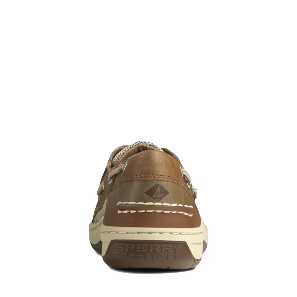 Sperry Men's Billfish Leather 3 Eye Boat Shoe (Dark Tan)