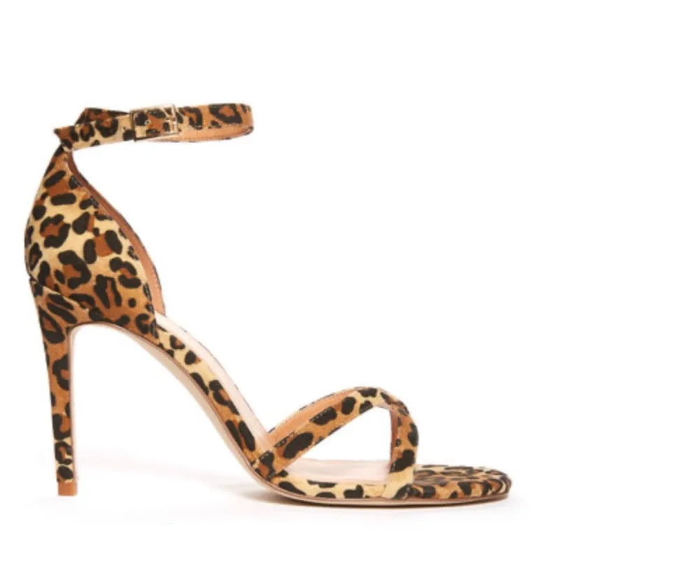 Strappy Cheetah Sandals-Coconuts by Matisse