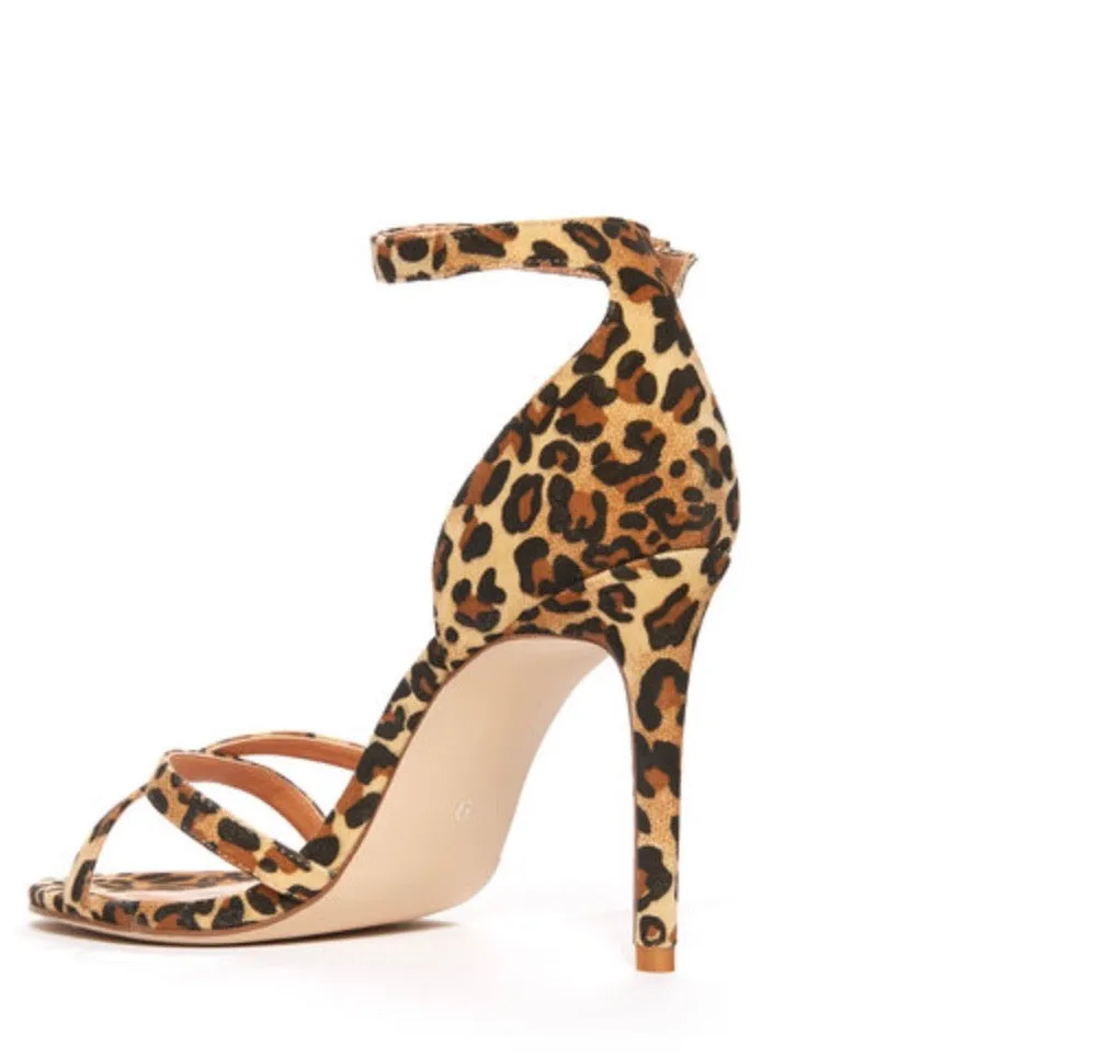 Strappy Cheetah Sandals-Coconuts by Matisse