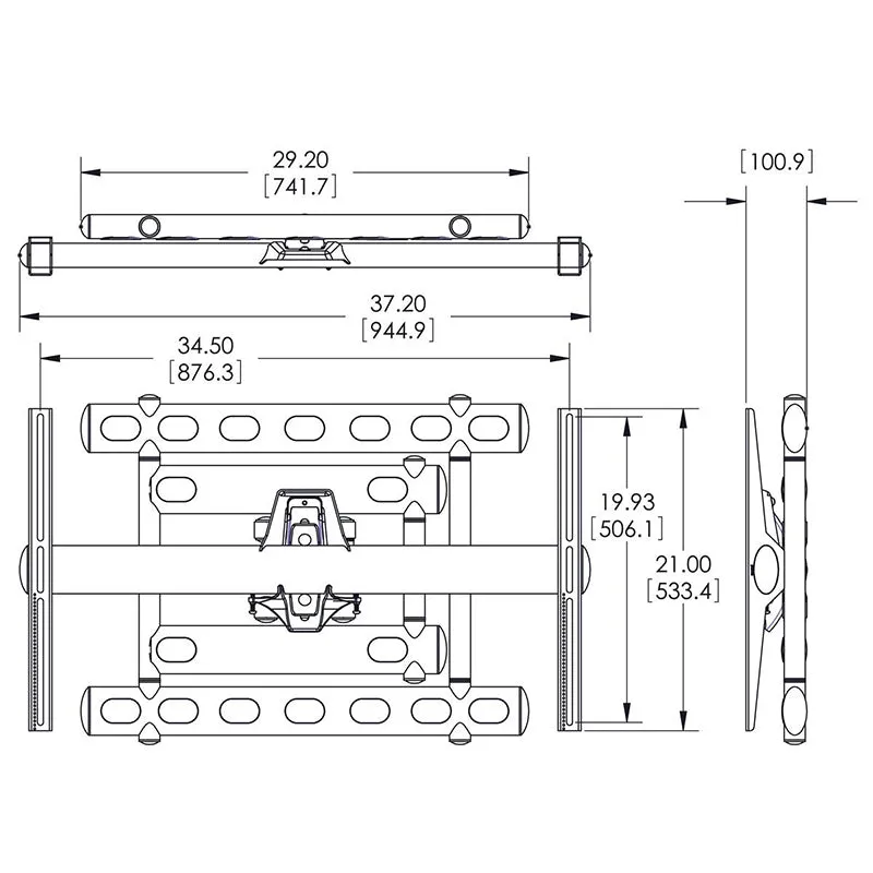 Vogels PFW 6852 Display Wall Mount Turn and Tilt