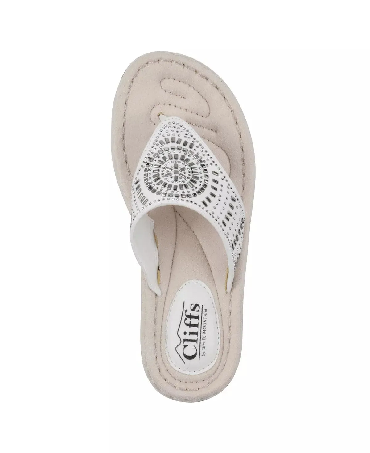 WHITE MOUNTAIN -  Comfort Thong Slippers