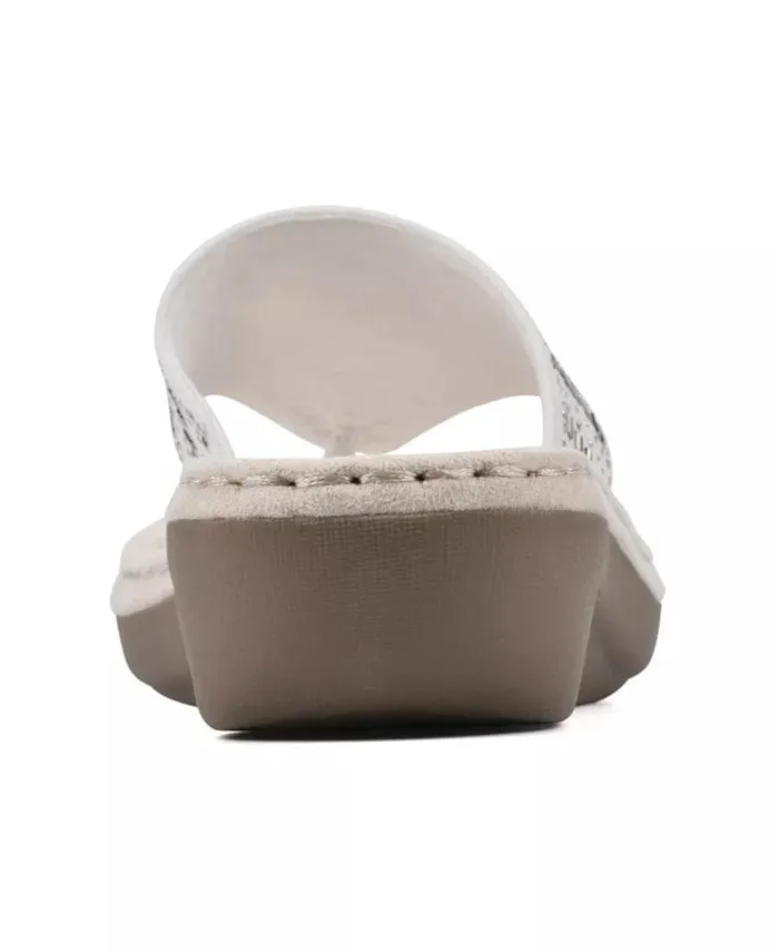 WHITE MOUNTAIN -  Comfort Thong Slippers