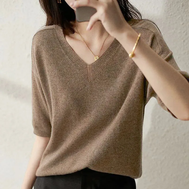 Women Sweater. Pullovers Half. High Quality