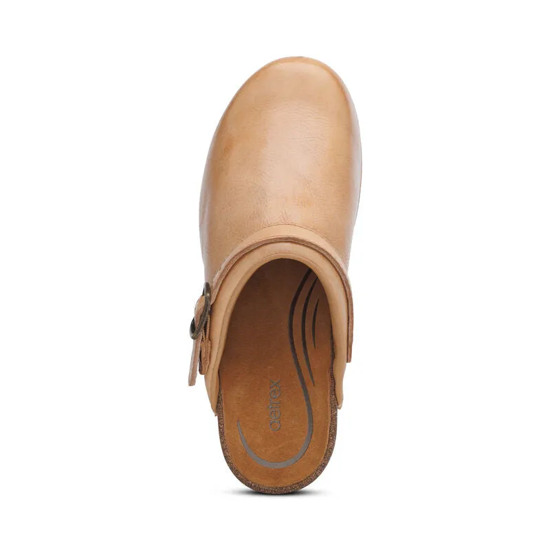 WOMEN'S AETREX BECKIE CORK CLOG | NATURAL