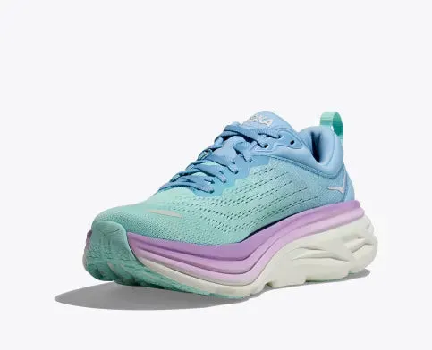 WOMEN'S HOKA BONDI 8 | AIRY BLUE / SUNLIT OCEAN