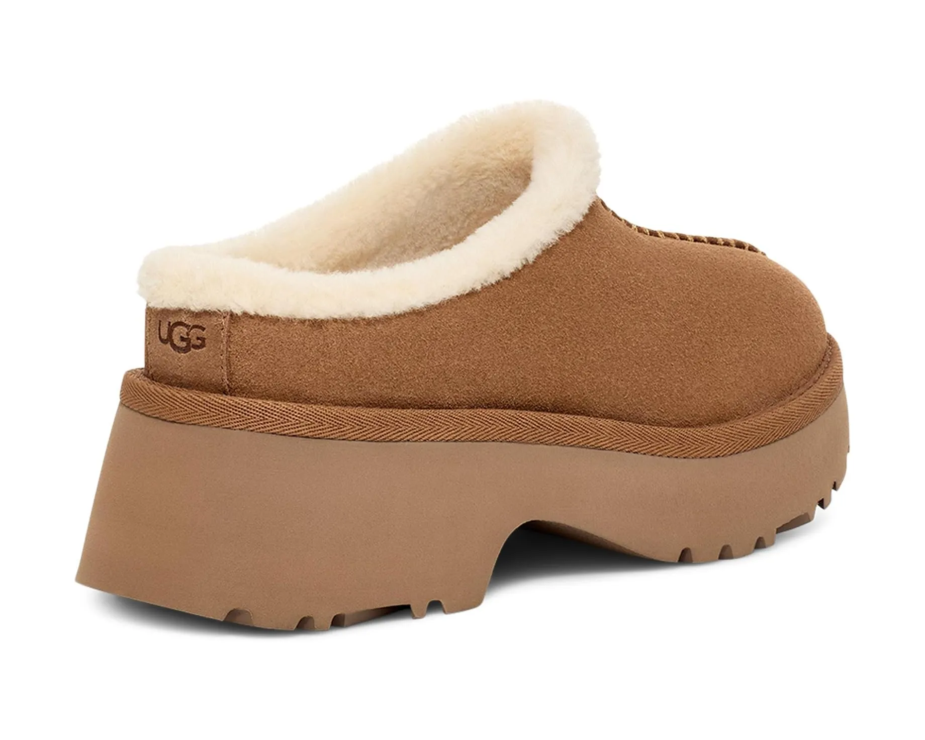 WOMEN'S UGG NEW HEIGHTS COZY CLOG | CHESTNUT